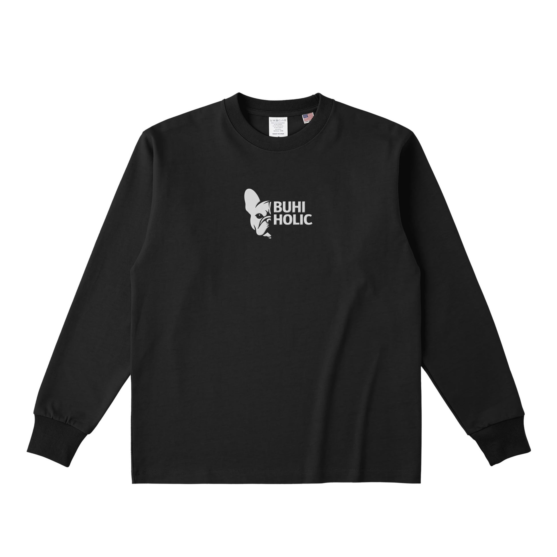 ヘビーコットンロングスリーブ deep-black image