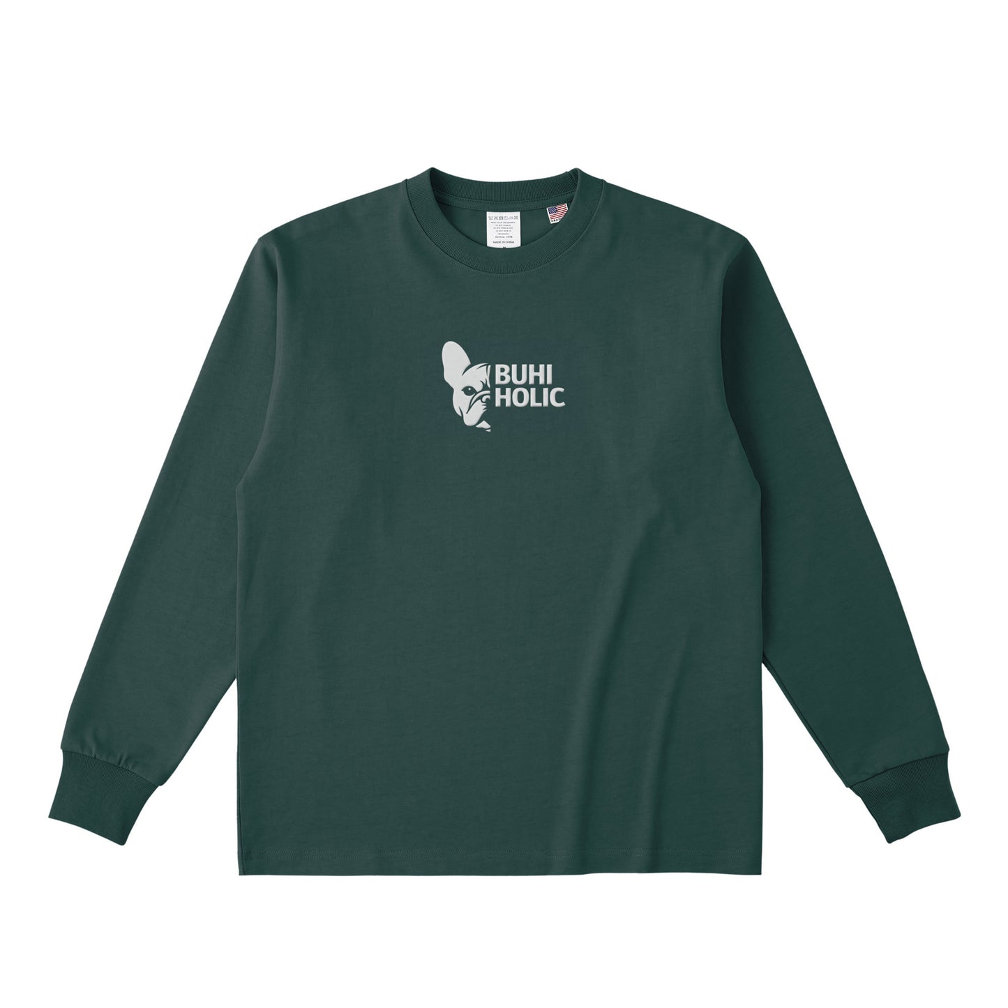 ヘビーコットンロングスリーブ dark-green image