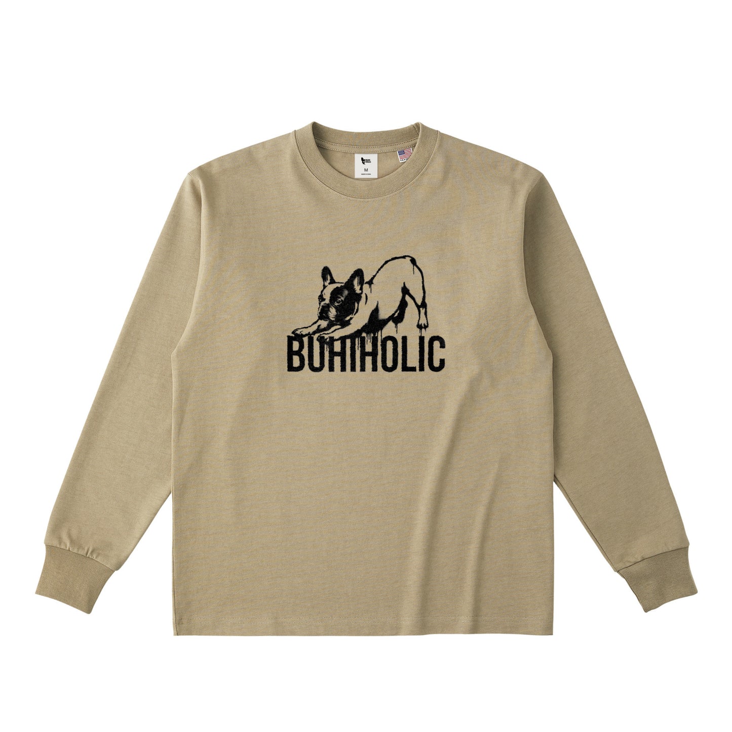 BUHI STRETCHロングTシャツ dull-sand image
