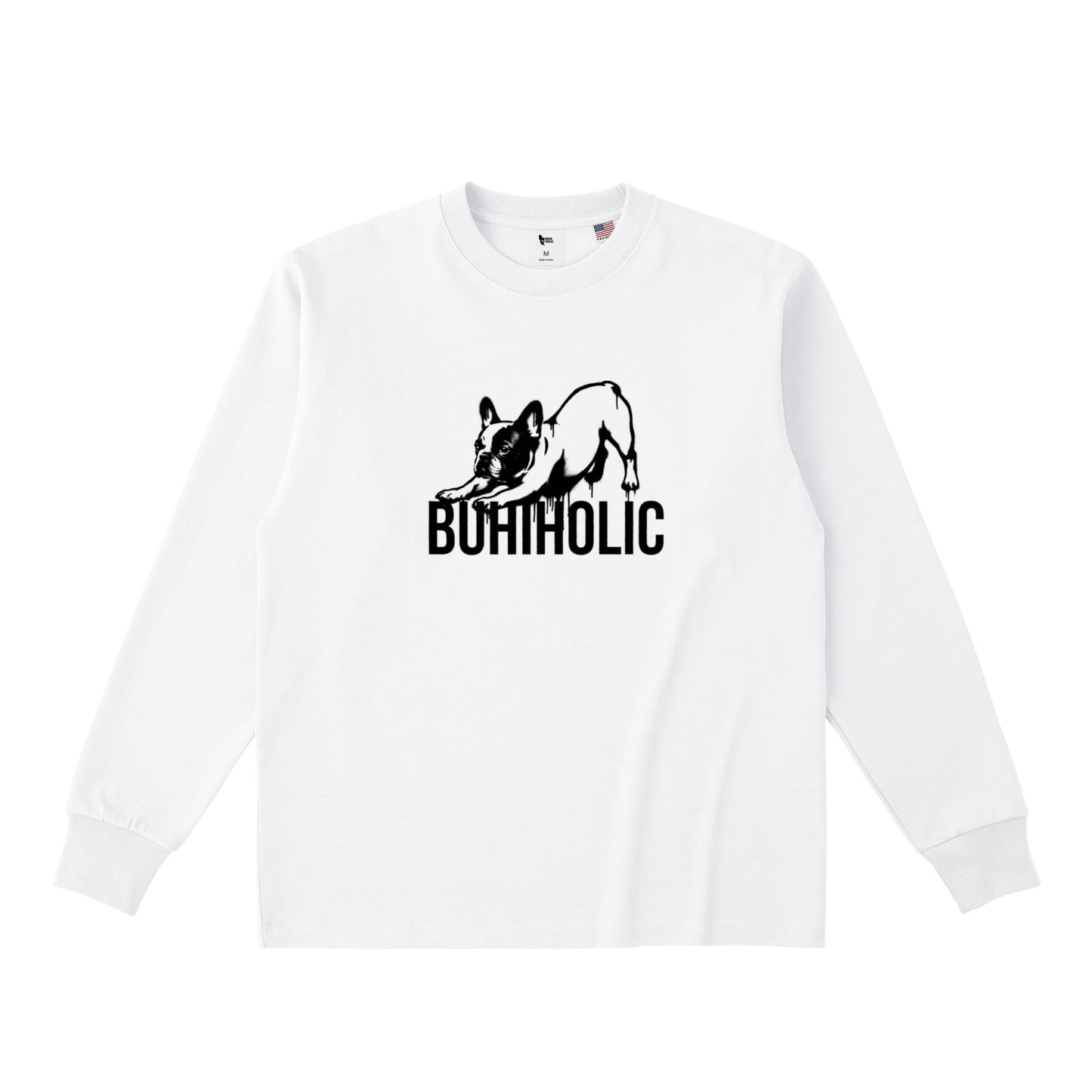 BUHI STRETCHロングTシャツ white image