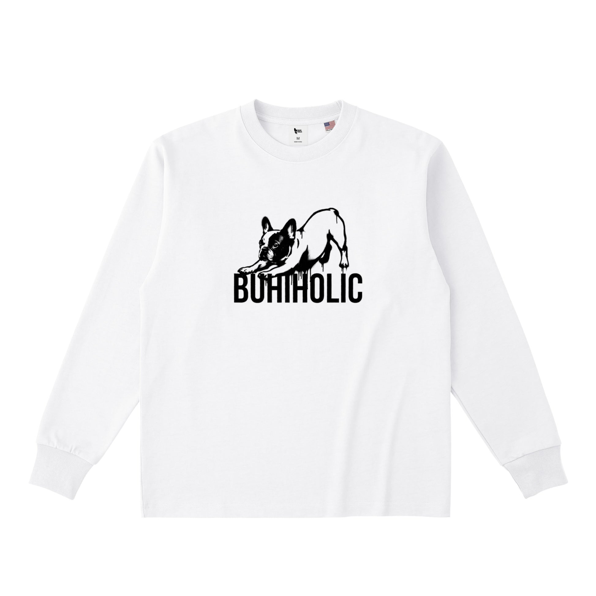 BUHI STRETCHロングTシャツ white image