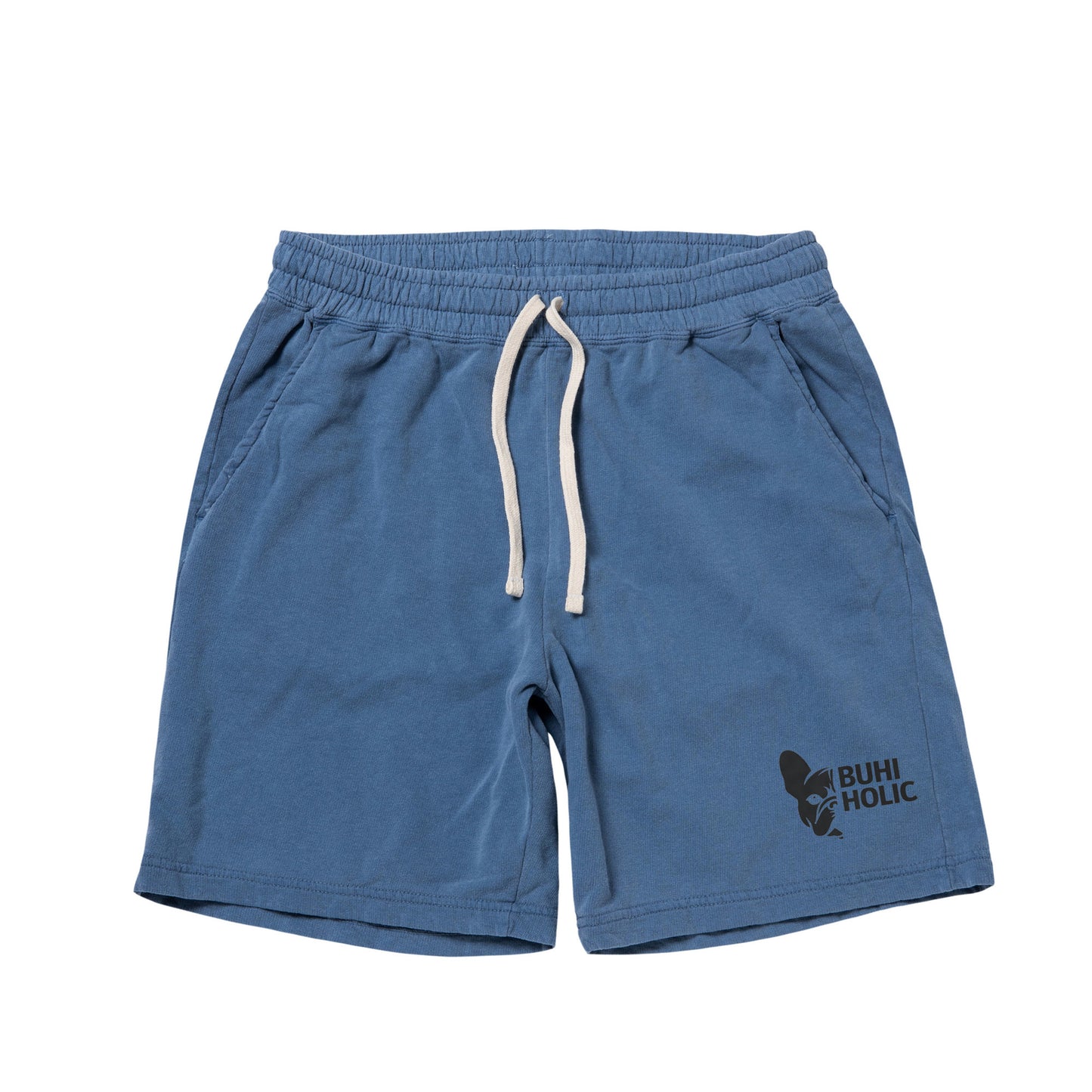 エンボリースウェットハーフパンツ blue-jean image