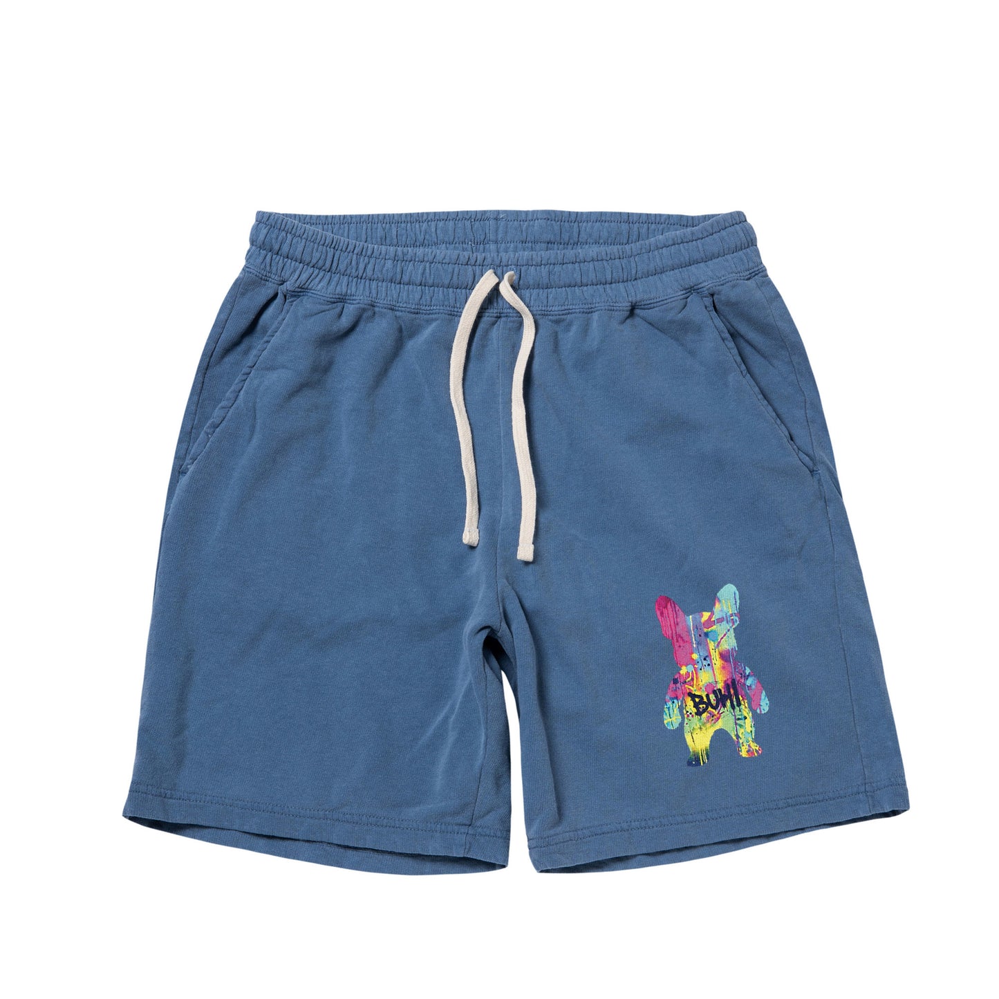 CANVAS BUHI スウェットハーフパンツ blue-jean image