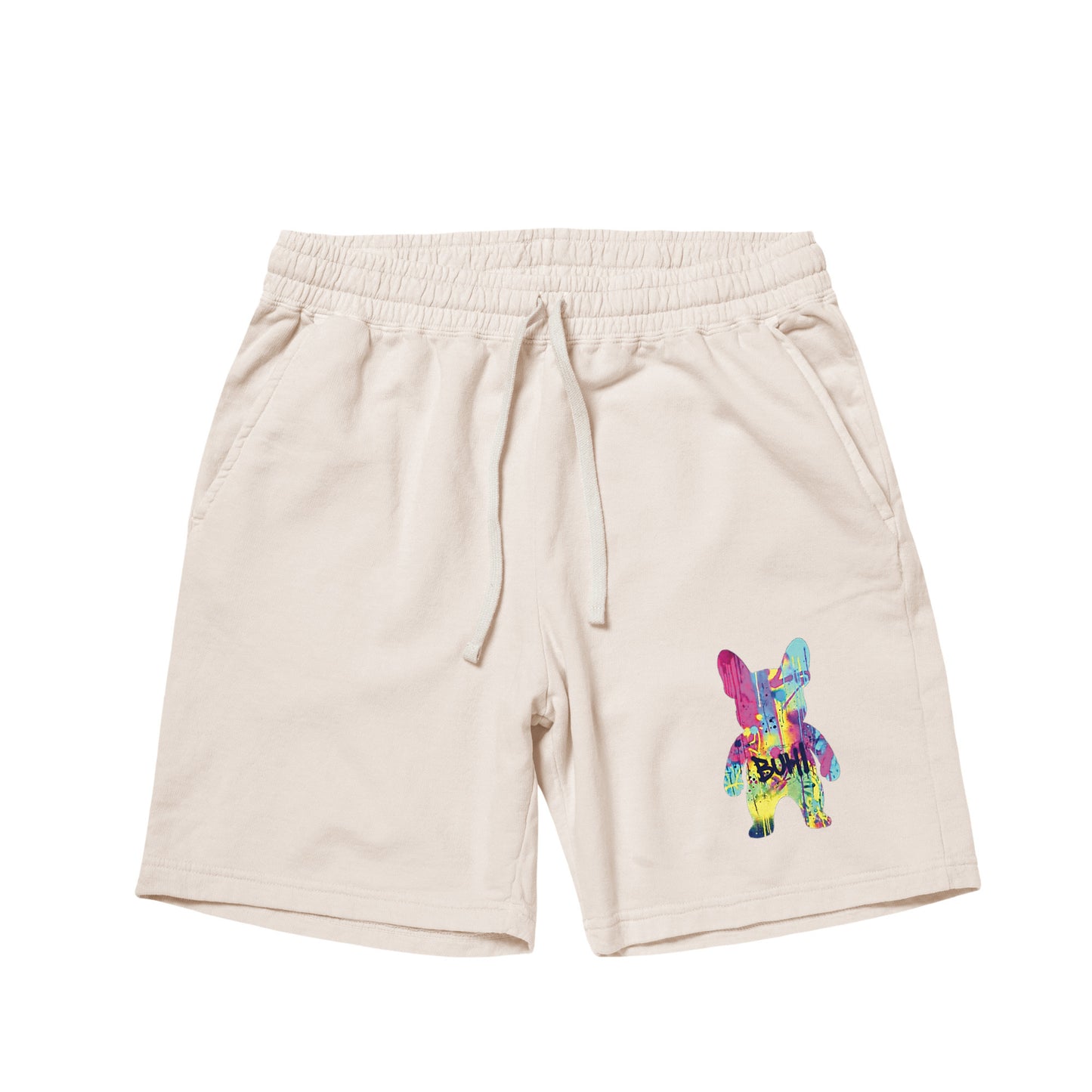 CANVAS BUHI スウェットハーフパンツ ivory image