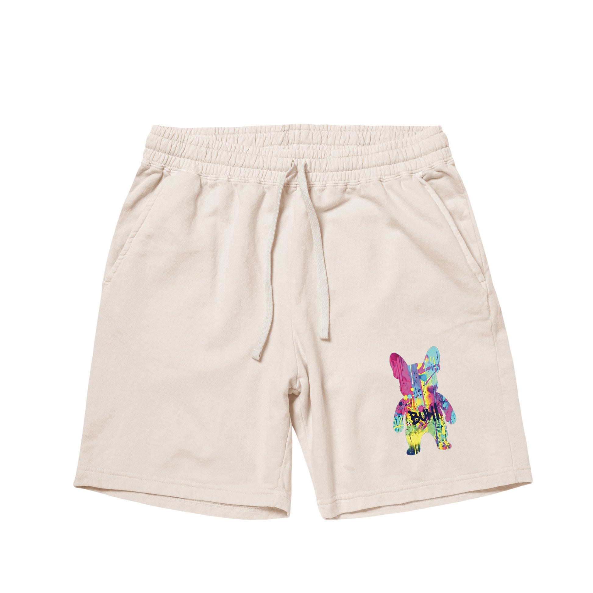CANVAS BUHI スウェットハーフパンツ ivory image
