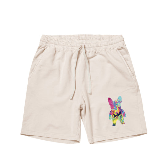 CANVAS BUHI スウェットハーフパンツ ivory image