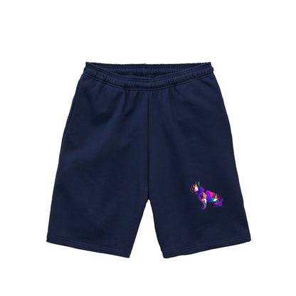 カラーブロッキングBUHIスウェットパンツ indigo image