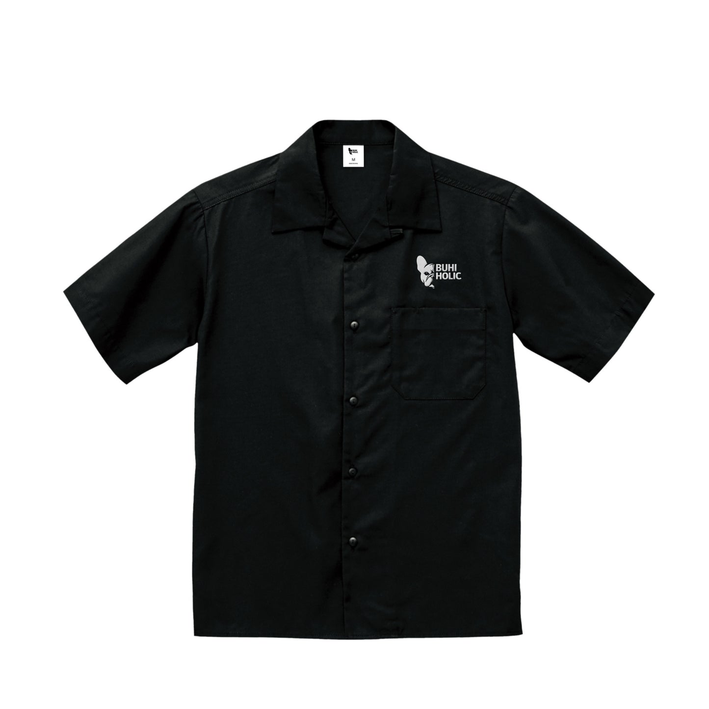 エンボリーショートスリーブシャツ black image
