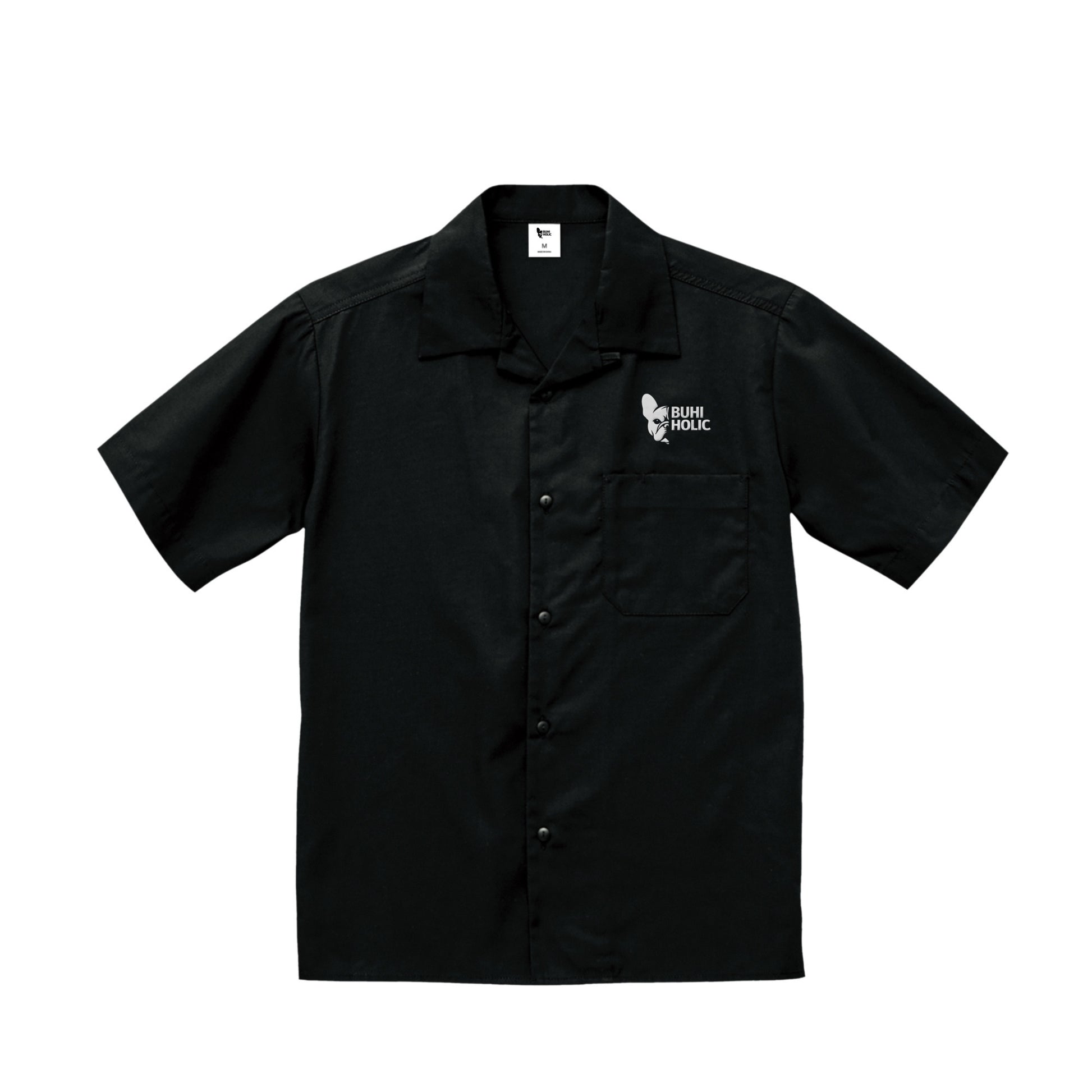 エンボリーショートスリーブシャツ black image