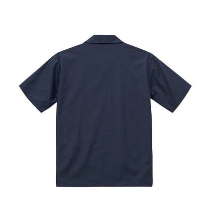 エンボリーショートスリーブシャツ dark-navy image