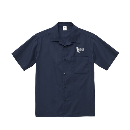 エンボリーショートスリーブシャツ dark-navy image