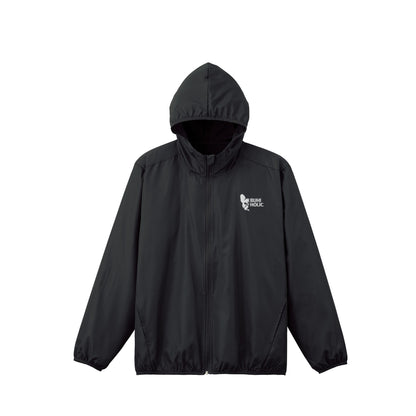 BUHI SAUNA ウィンドパーカー black image