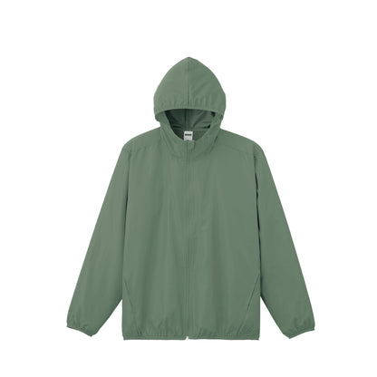 VINYL BUHIタフタフーデットジャケット olive image