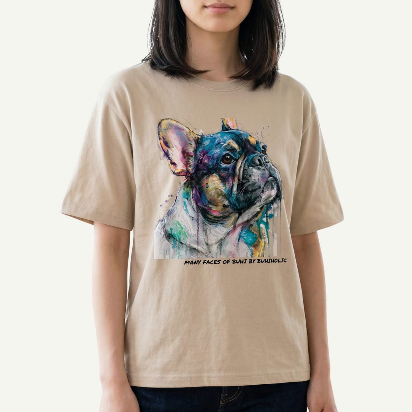 PAINTED BUHI Tシャツ