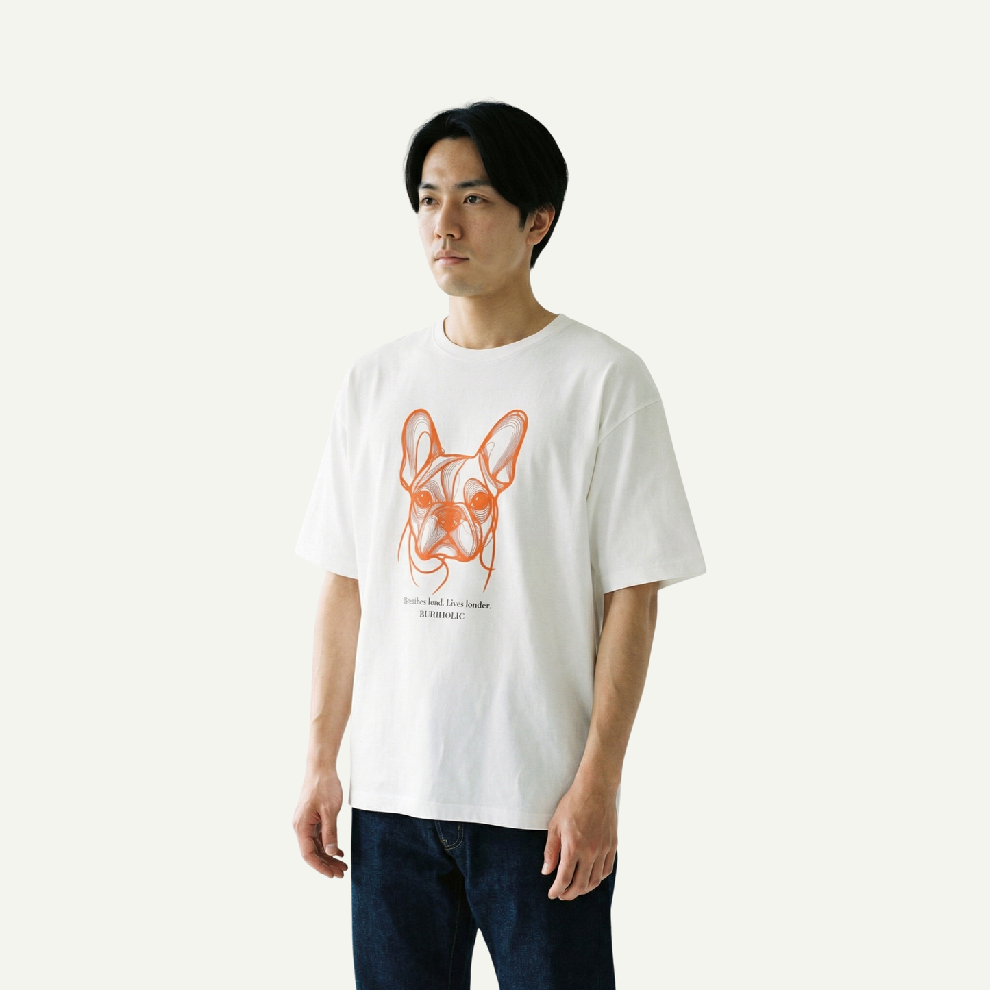 コンターラインブヒTシャツ