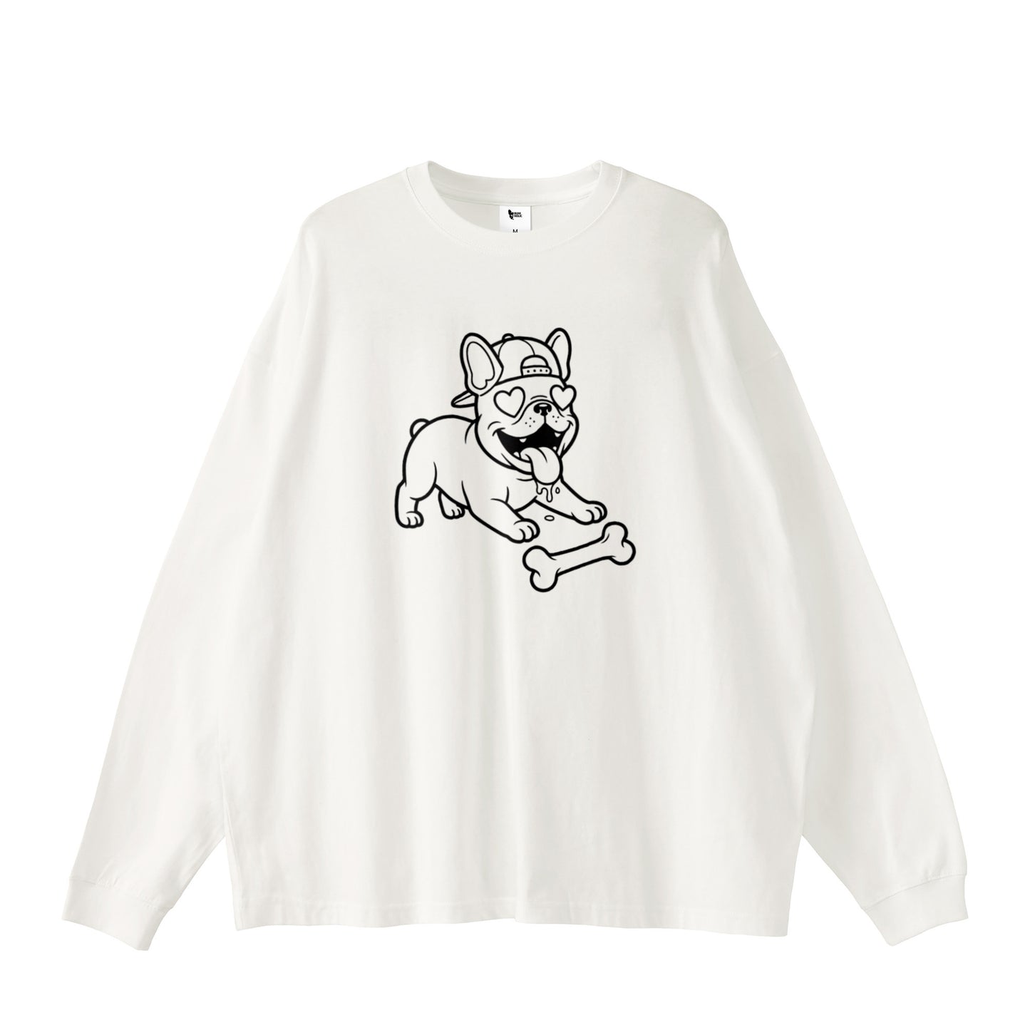 GOOFY BUHI ロングTシャツ white image