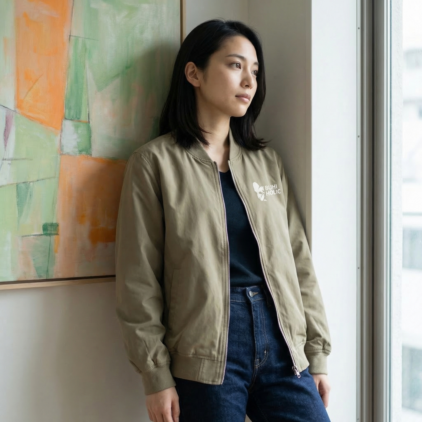 BUHIHOLIC スタジアムジャケット