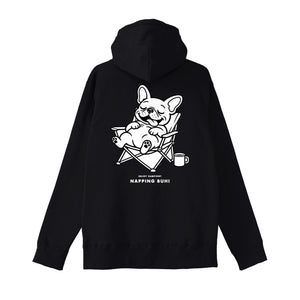 NAPPING BUHIジップパーカー