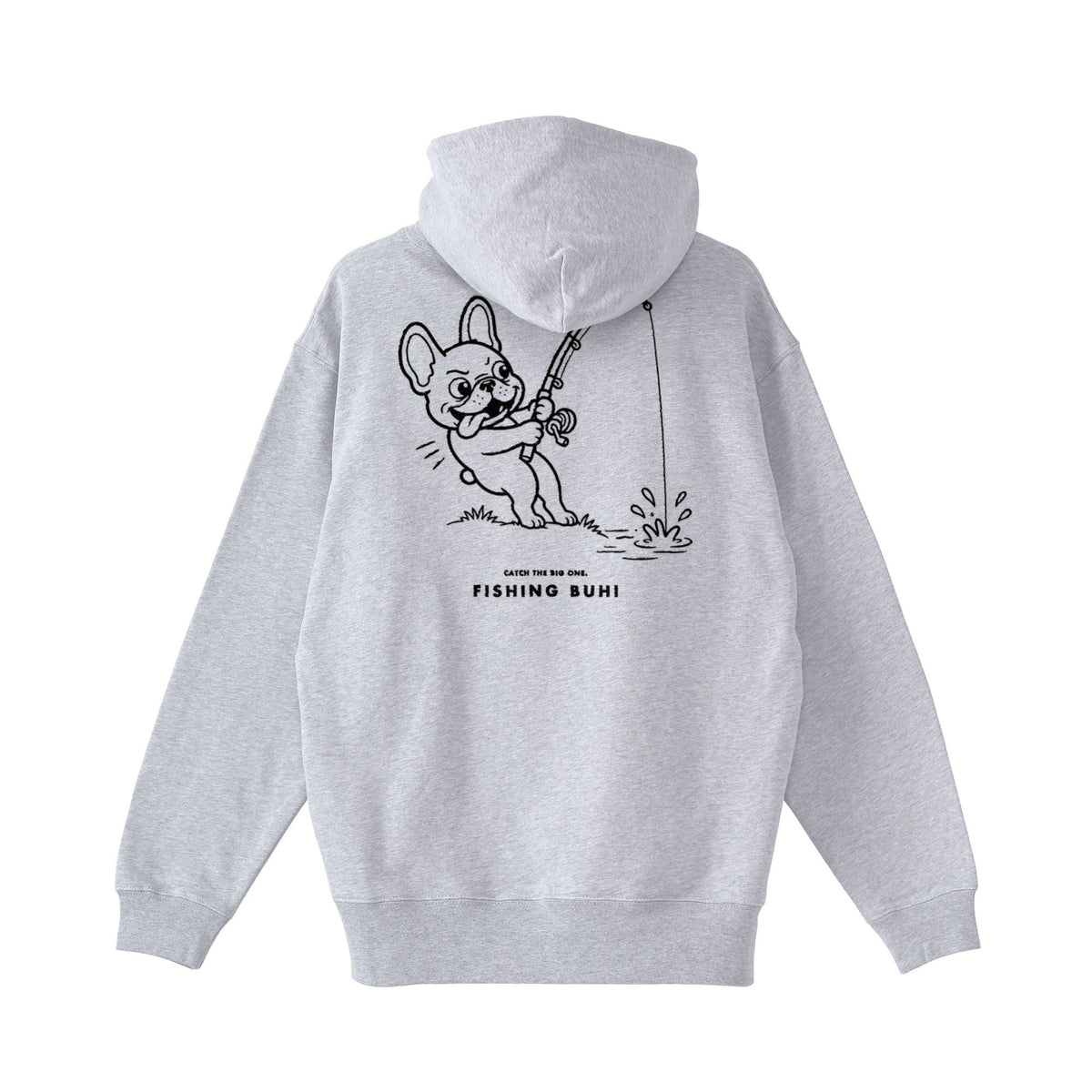 FISHING BUHI パーカー gray image
