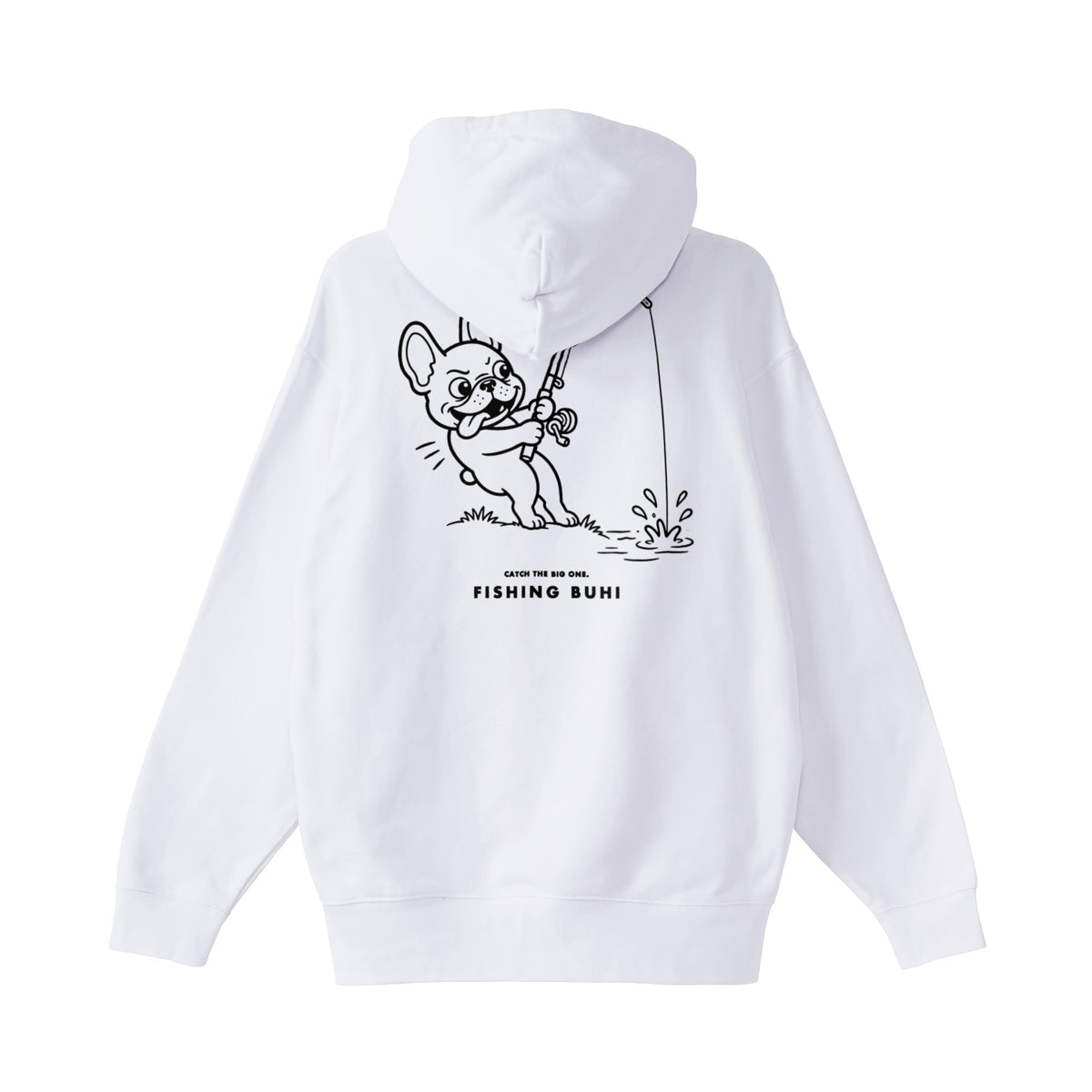 FISHING BUHI パーカー white image