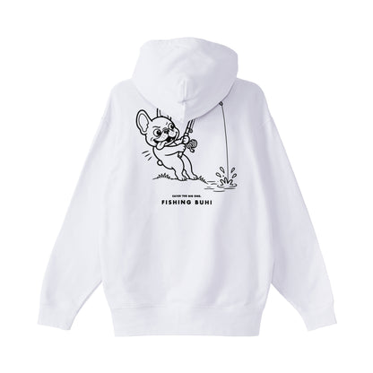 FISHING BUHI パーカー white image