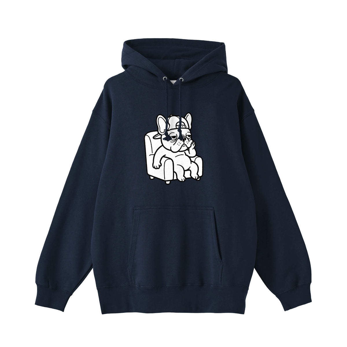 LAZY BUHIパーカー navy image