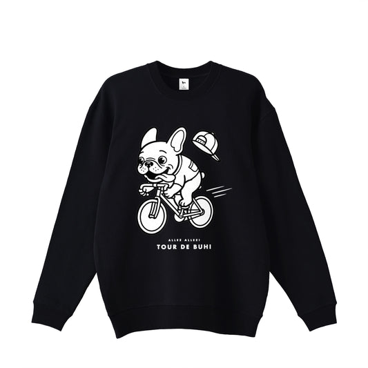 TOUR DE BUHIトレーナー black image