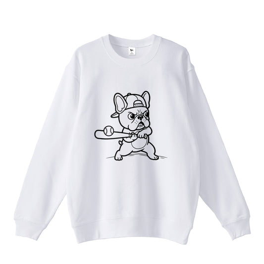 BUHI BASEBALLトレーナー white image
