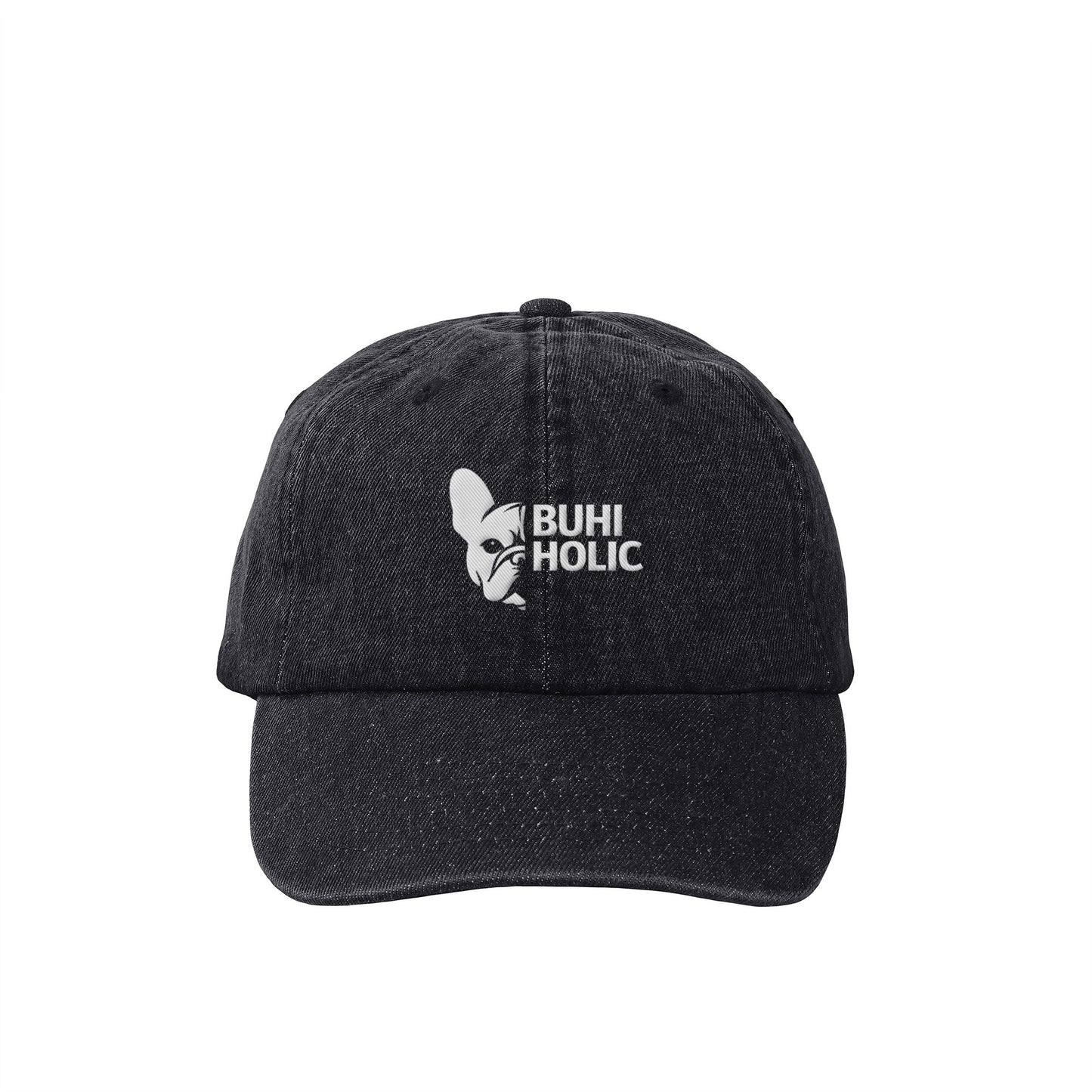 デニム 6パネルキャップ black image