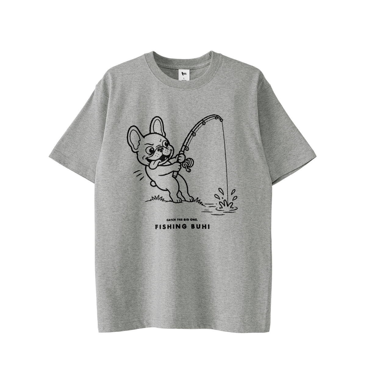 FISHING BUHI Tシャツ gray image