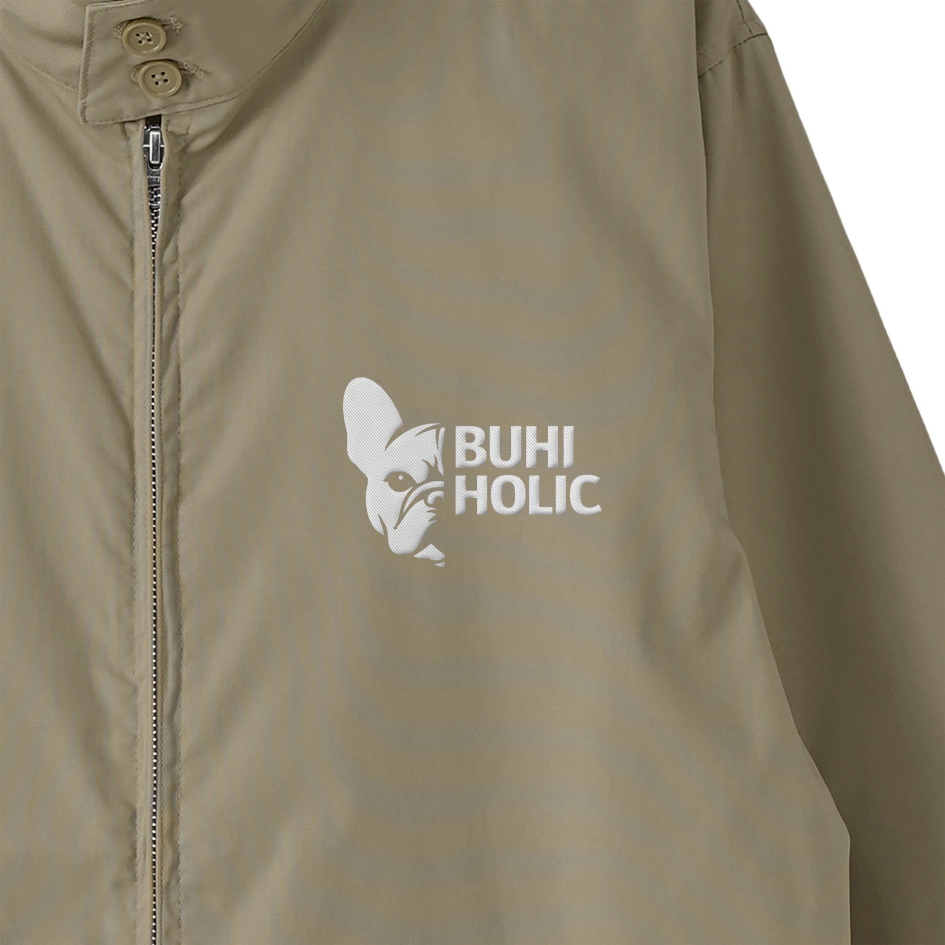BUHIHOLIC ハリントンジャケット beige image