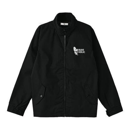 BUHIHOLIC ハリントンジャケット black image