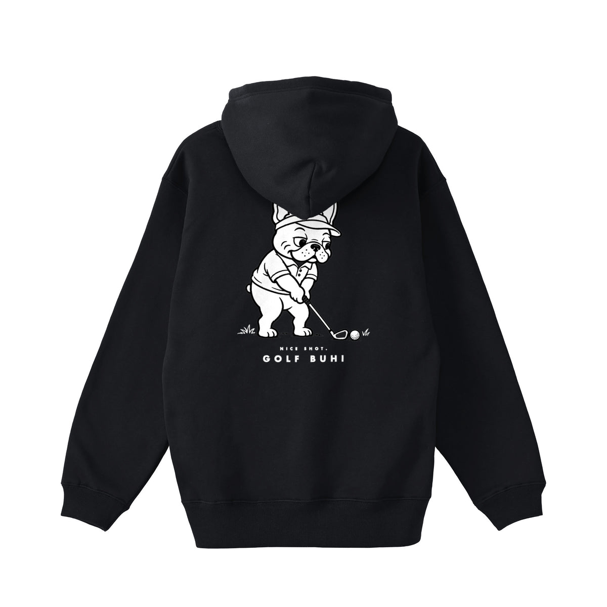 GOLF BUHIパーカー black image