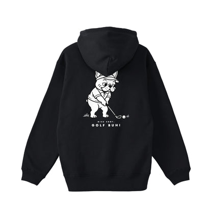 GOLF BUHIパーカー black image