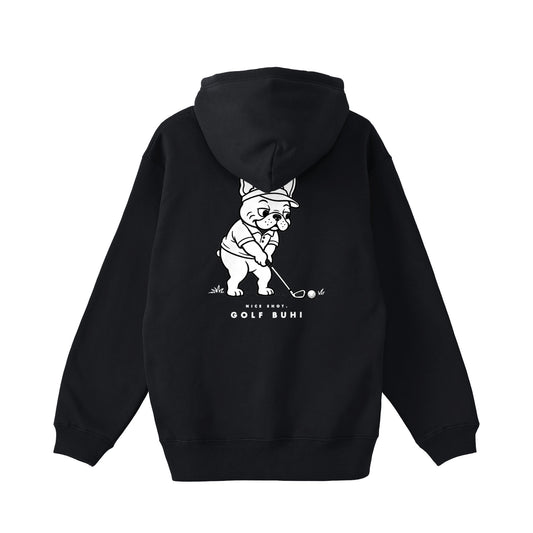 GOLF BUHIパーカー black image