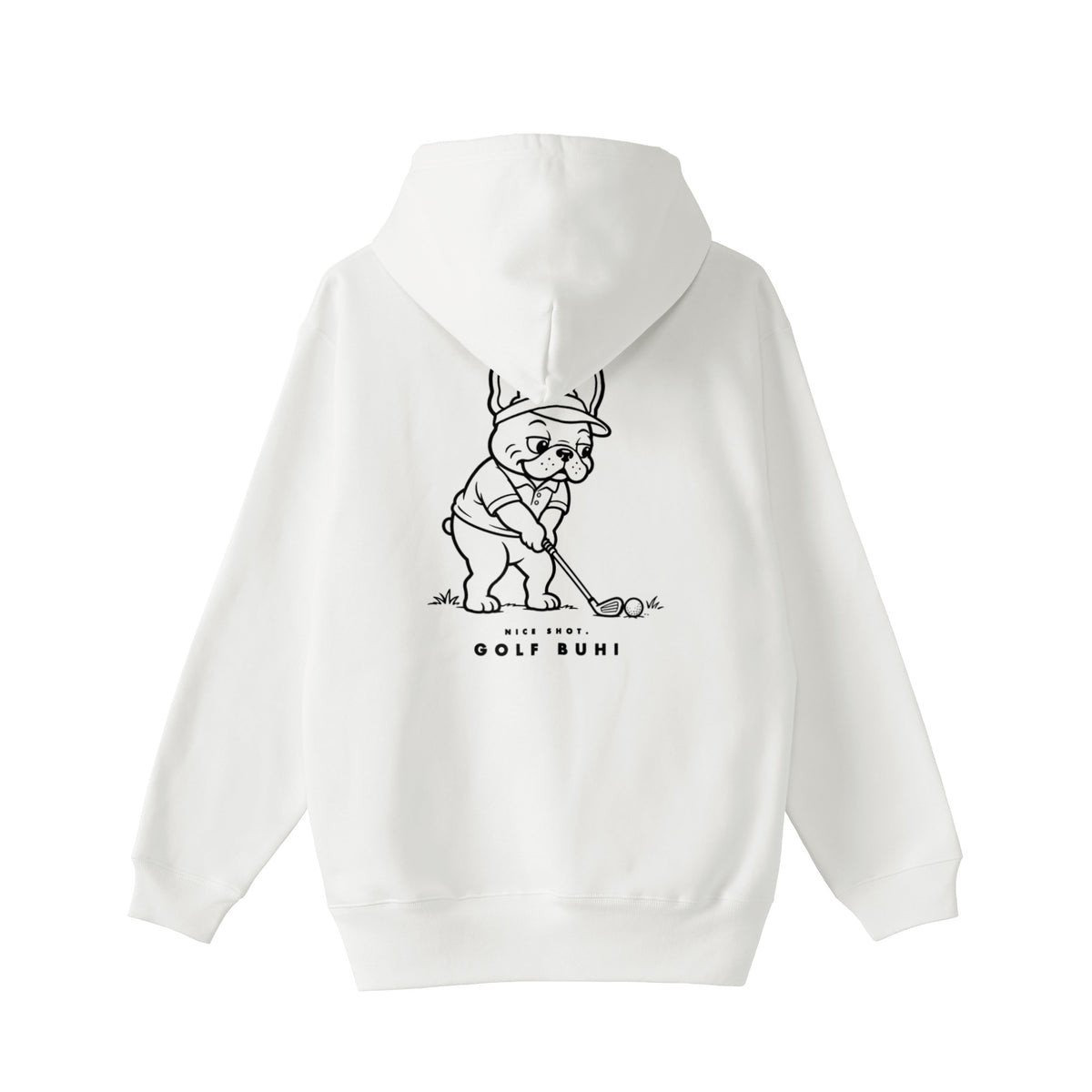 GOLF BUHIパーカー white image